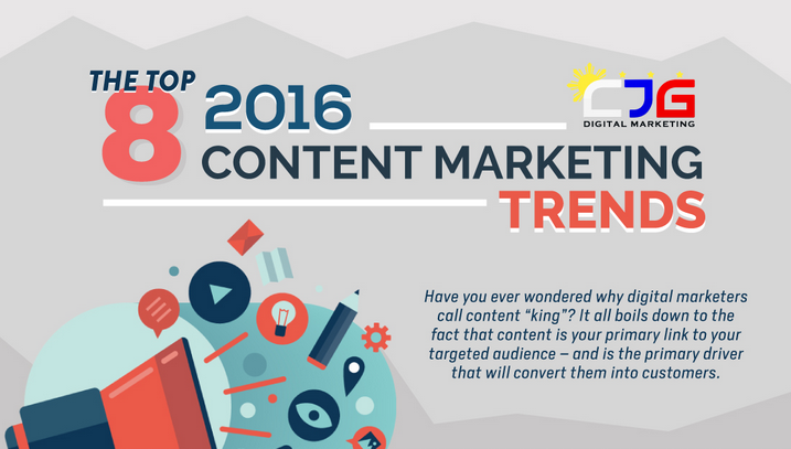 Les 8 Grandes Tendances Content Marketing en 2016