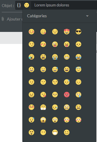emojis emailing